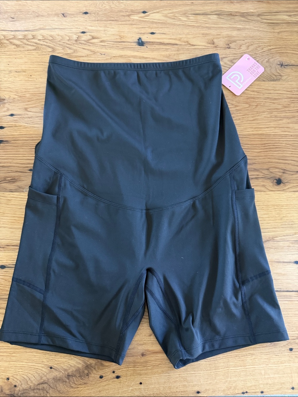 POSHDIVAH Women’s Maternity Workout Shorts Leggings